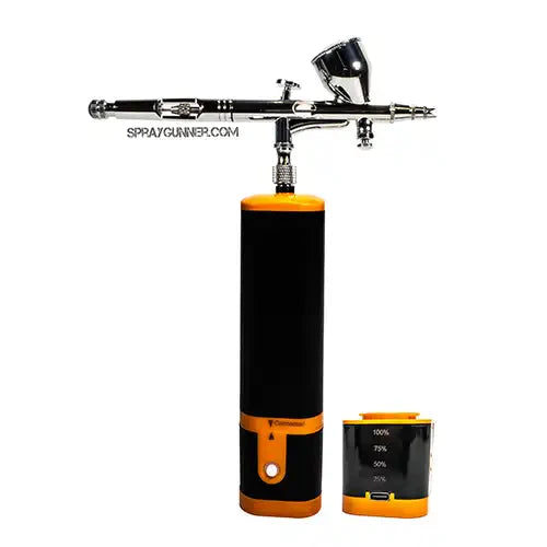 Kabelloses Airbrush Set mit Mikro Kompressor