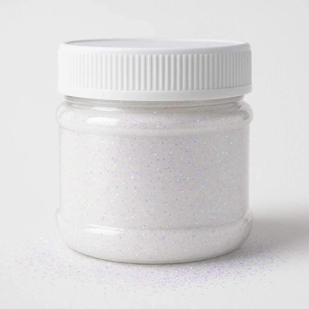 Iridescent Violet White